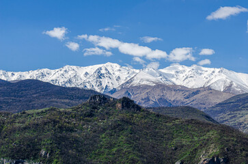 landscape in the mountains