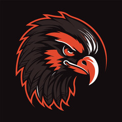 Esports Logo Featuring an Eagle