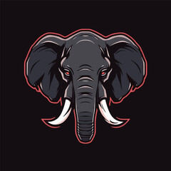 Esports Logo with the Power and Grace of an Elephant