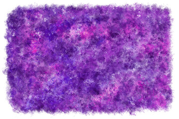 colorful night sky and space background as watercolor lllustration