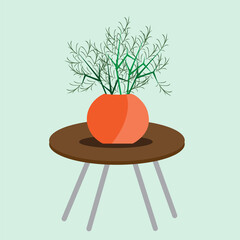 rosemerry flowers in orange pots for a pretty display