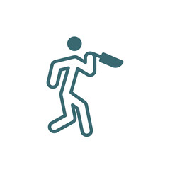 terrible human icon. Filled terrible human icon from feeling and reaction collection. Glyph vector isolated on white background. Editable terrible human symbol can be used web and mobile