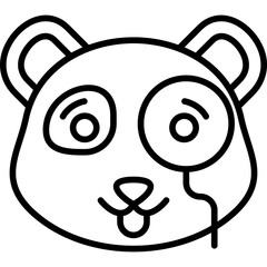Panda Emoji Icon