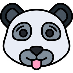 Panda Emoji Icon