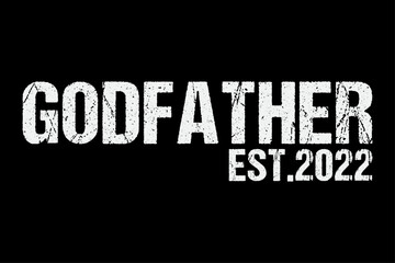 Godfather funny Father's Day t-shirt design