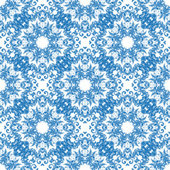Seamless ornament on background