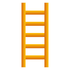 ladder icon, simple flat gradient icon
