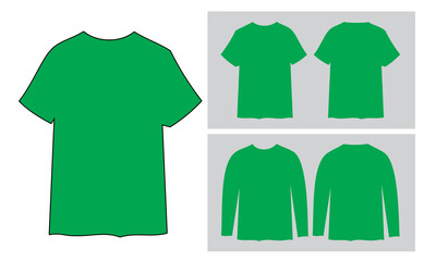 green t shirt