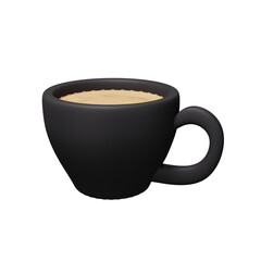 Coffee Cup 3d illustration