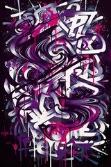 Graffiti Art. Generative Ai