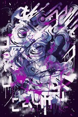 Graffiti Art. Generative Ai