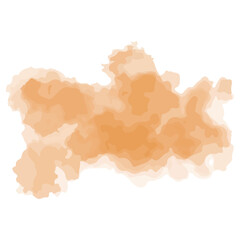Orange png watercolor backgrounds for poster, brochure or flyer, Bundle of watercolor posters, flyers or cards. Banner template.