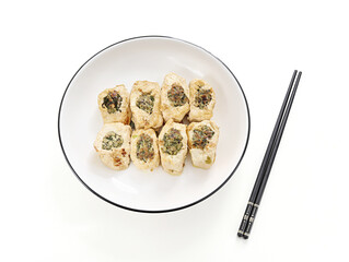 chinese food and chopsticks