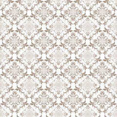 Seamless ornament on background. Floral ornament on background