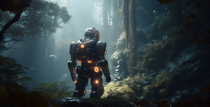 alien planet earth, Hyperion-inspired Desktop Wallpaper with Cinematic Lighting and Unreal Engine 5 Technology: Moody, ufo in the night, ufo flying over the moon, ufo in the sky, Generative AI