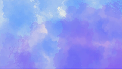 Blue watercolor background for textures backgrounds and web banners design