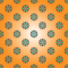 Seamless background with geometric pattern