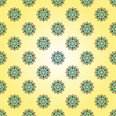 Seamless background with geometric pattern
