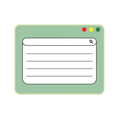 search window