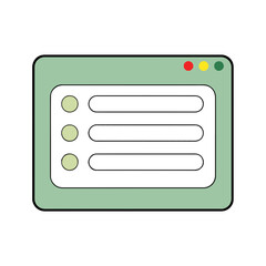 search window