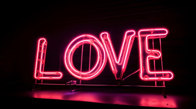 neon sign love
