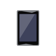 phone crypto wallet cartoon vector illustration