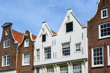 Fototapeta na wymiar Amsterdam, cortile delle Beghine, Begijnhof, Olanda