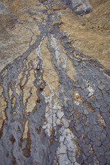 mud volcanoes in the mountains of Romania 2