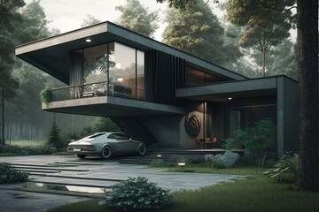 Beautiful modern house