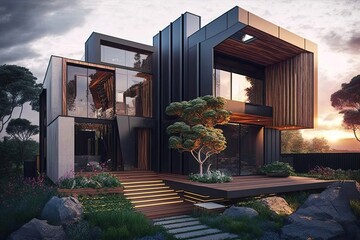 Beautiful modern house