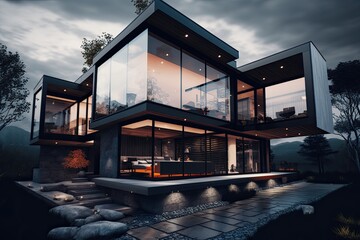 Beautiful modern house