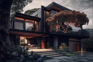 Beautiful modern house
