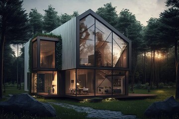 Beautiful modern house