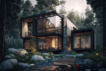 Beautiful modern house
