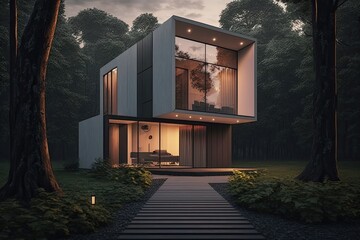 Beautiful modern house