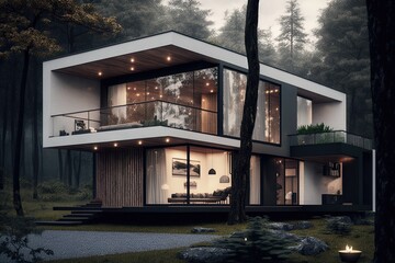 Beautiful modern house