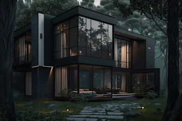 Beautiful modern house
