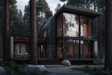 Beautiful modern house