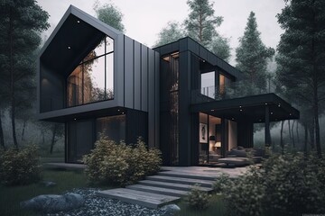 Beautiful modern house