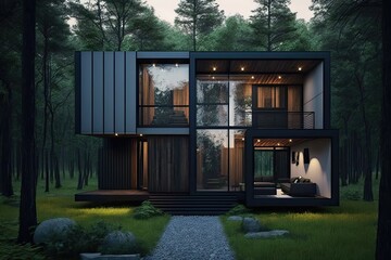 Beautiful modern house