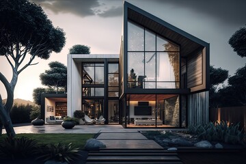 Beautiful modern house