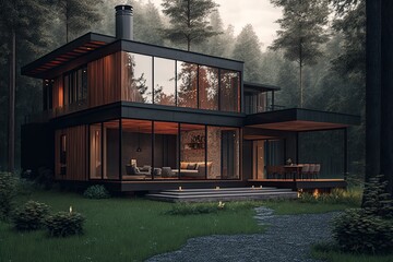 Beautiful modern house