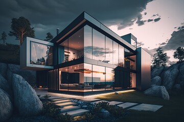 Beautiful modern house