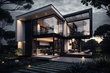 Beautiful modern house