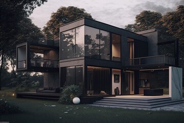 Beautiful modern house