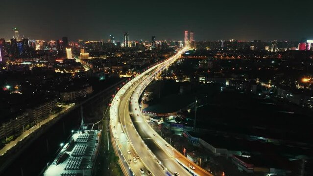 Kunming Urban city view with highway