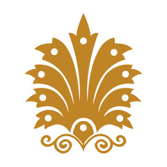 Vintage decor elements and wicker lines in vector. Decoration for logos, page, wedding album or restaurant menu in set. Calligraphic design elements.