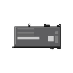 Fototapeta premium charge laptop battery cartoon vector illustration