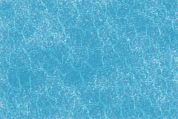 Hand drawing water surface texture, seamless pattern background, abstract art as water movement, shining bright above water surface, a group of ripples, Capillary waves