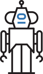 robot character icon